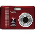 Rollei Compactline 130 Digitalkamera (10 Megapixel, 3-fach opt. Zoom, 6,4 cm (2,5 Zoll) Display) rot