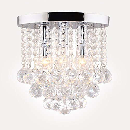 Surpars house crystal chandelier,3 lights,11" w, 1…