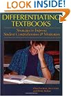 Differentiating Textbooks: Strategies to Improve Student Comprehension & Motivation