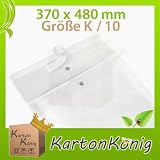 Produkt-Bild: 100 x Luftpolsterversandtaschen Weiss Gr. K / 10 [ 370 x 480 mm ] Luftpolstertaschen Versandtaschen +KartonK&ouml;nig&reg; Fruchtgummi