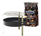 Marsh Allen 115HH-6 12-Inch Tabletop Grill with Charcoal