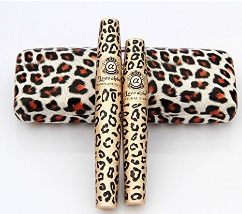 3D Fiber Lash Mascara Love Alpha Factory Sealed Leopard Case Gel & Natural Fiber