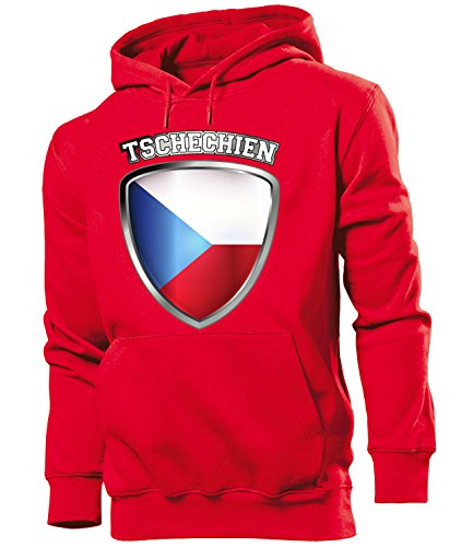 FUSSBALL – FANARTIKEL – TSCHECHIEN FAN HOODIE 4702(HKP-R) Gr. M