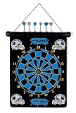 CAROLINA PANTHERS Magnetic DART BOARD SET with 6 Darts (15 wide and 18 long)