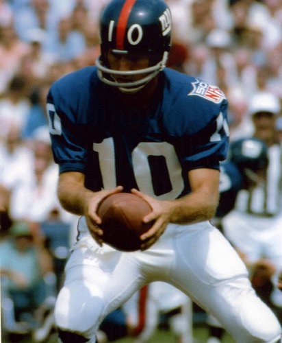 FRAN TARKENTON NEW YORK GIANTS 8X10 SPORTS ACTION PHOTO (I)
