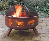 Clay Wildlife Firepit
