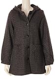 ��OUTLET/�A�E�g���b�g����mina�f�ځ�Auntie Rosa �h�b�g�t�[�h�R�[�g : �n�[�t�R�[�g