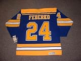 BERNIE FEDERKO St. Louis Blues 1980 CCM Vintage Throwback Away NHL Hockey Jersey