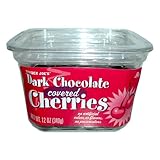Trader Joe's Dark Chocolate Covered Cherries No Artificial Colors or Flavors, No Preservatives
