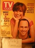 TV Guide June 7 2003 Law & Order SVU Mariska Hargitay, Christopher Meloni