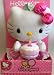 Hello Kitty Cute & Sweet Plush Birthday Doll - 2005 Sanrio