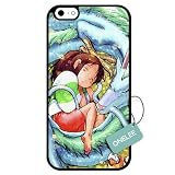 Customized Japanese Anime Spirited Away TPU Case Cover for Apple iPhone 6 - Black 08