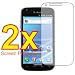 2x Samsung Galaxy S2 S 2 II T-Mobile SGH-T989 Premium Clear LCD Screen Protector