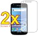 2x Samsung Galaxy S2 S 2 II T-Mobile SGH-T989 Premium Clear LCD Screen Protector