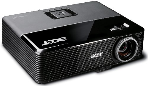 Acer P1166P DLP-Projektor (Kontrast 2000:1, 2500 ANSI Lumen, SVGA, 800 x 600 Pixel) schwarz