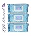 Prima Wipes Adult Washcloths, 48 Extra-large Wipes Per Pack (3 Packs)