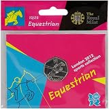 Olympics The Royal Mint London 2012 Sports Collection Equestrian 50p Coin