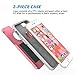 iPhone 6 Case, iPhone 6s Cases,Lookly Premium Extra Slim Hybrid Shockproof Case,Protective Case Cover for iPhone 6 / iPhone 6s (4.7 inch Screen) with Screen Protector (Gray+Pink)