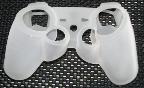 Silicone Skin Case for Sony PS3 Dual Shock 3 Controller CLEAR (2 Pack)
