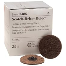 3M 7485 3" Roloc Coarse Surface Conditioning Disc