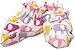 Zutano Baby Girls' Ellas Elephants Bootie