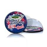 MLB Boston Red Sox Crystal Magnet with Stadium Image