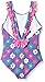 Hatley Girls' Flower Garden Ruffle Swimsuit
