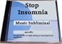Insomnia Help. Sleep Deep Music Subliminal Cd