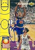 Brad Daugherty Autographed/Hand Signed Basketball Card (Cleveland Cavaliers) 1993 Upper Deck #433