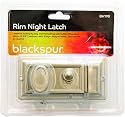 Rim Night Latch, External Locking With Key, Internal Locking With Button