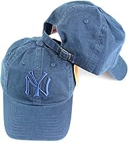 New York Yankees MLB American Needle Tonal Ballpark Slouch Cotton Twill Adjustable Hat (Navy)
