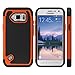 Galaxy S6 Active Case, Cimo [Shockproof] Case Heavy Duty Shock Absorbing Dual Layer Protection Cover for Samsung Galaxy S6 Active (2015) - Orange