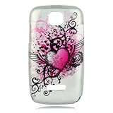 Talon 16723 Phone Case for Motorola WX430 Theory (Grunge Heart) - Boost Mob ....