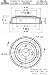 Brembo BDR21056  Honda Brake Drum
