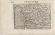 Antique 1590 Bertius Poictou Map of Europe