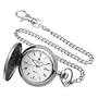 Charles-Hubert, Paris Stainless Steel Quartz Pocket Watch