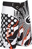 Mens Spider Web Print Print Skate Surf Board Short / Swim Trunks ( Multiple Colors )
