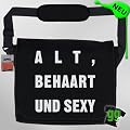 Alt, behaart und sexy - Laptoptasche f�r gamer und geeks
