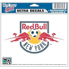 Red Bull New York Ultra decals 5" x 6" - colored