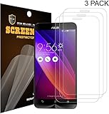 Mr Shield For Asus Zenfone 2 (5.5 Inch) [ZE550ml / ZE551ml] Anti-Glare [Matte] Screen Protector [3-PACK] with Lifetime Replacement Warranty