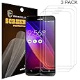 Mr Shield For Asus Zenfone 2 (5.5 Inch) [ZE550ml / ZE551ml] Anti-Glare [Matte] Screen Protector [3-PACK] with Lifetime Replacement Warranty
