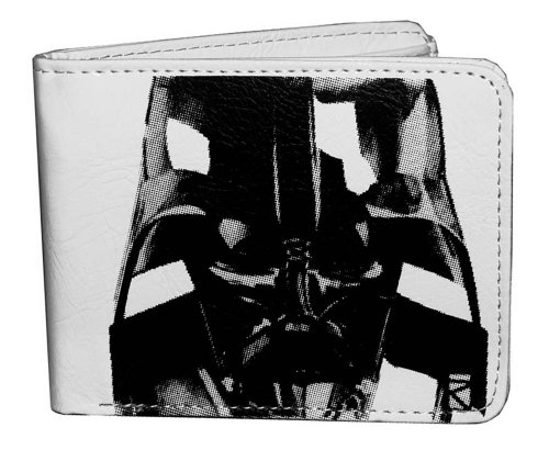  Star Wars Trilogy Darth Vader Face Sketch Movie Bifold Wallet