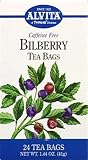 Alvita - Bilberry Tea Bags, 24 bag