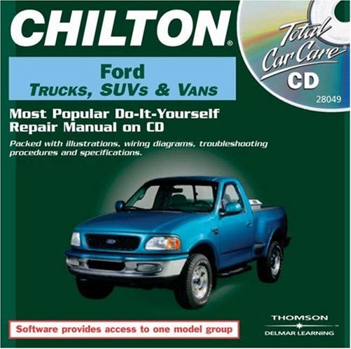 Total Car Care CD-ROM: Ford Trucks, SUVs & Vans, 1986-2000 Jewel Case