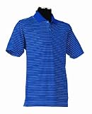 Callaway Men's Short Sleeve Double Knit Mesh Stripe Polo