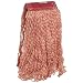 Rubbermaid Commercial FGD25306 Super Stitch Blend Mop, Large, 5" Red Headband, Red