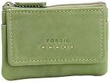 Fossil Womens Leather Coin Purse - Pop Stitch Key Coin Purse (Color: Lime) by FOSSIL