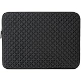 Laptop Sleeve, EveCase 15~15.6 inch Diamond Foam Splash & Shock Resistant Neoprene Universal Sleeve Zipper Case Bag for ASUS ACER HP LENOVO DELL TOSHIBA SAMSUNG Chromebook Ultrabook Notebook - Black