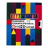 クーピーペンシル12色ソフトケース