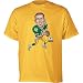 Green Bay Packers Aaron Rodgers #12 Caricature Men's T-Shirt, Medium